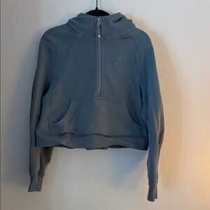 lululemon athletica Gray Women's Half-Zip Hoodie